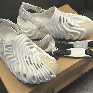 Salehe Bembury x The Pollex Clog Crocs ( Pearl White )